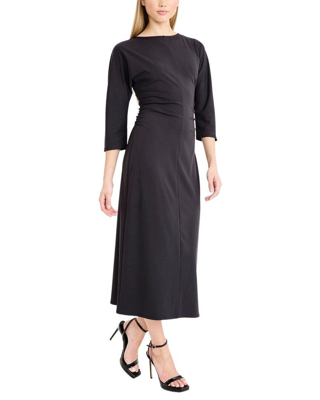 Maggy London Blue Midi Dress