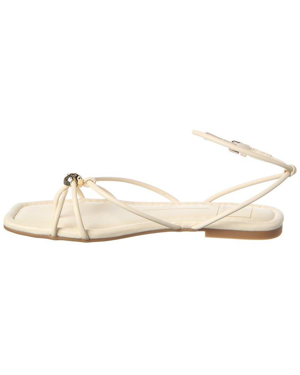 Dolce Vita White Lesly Flat