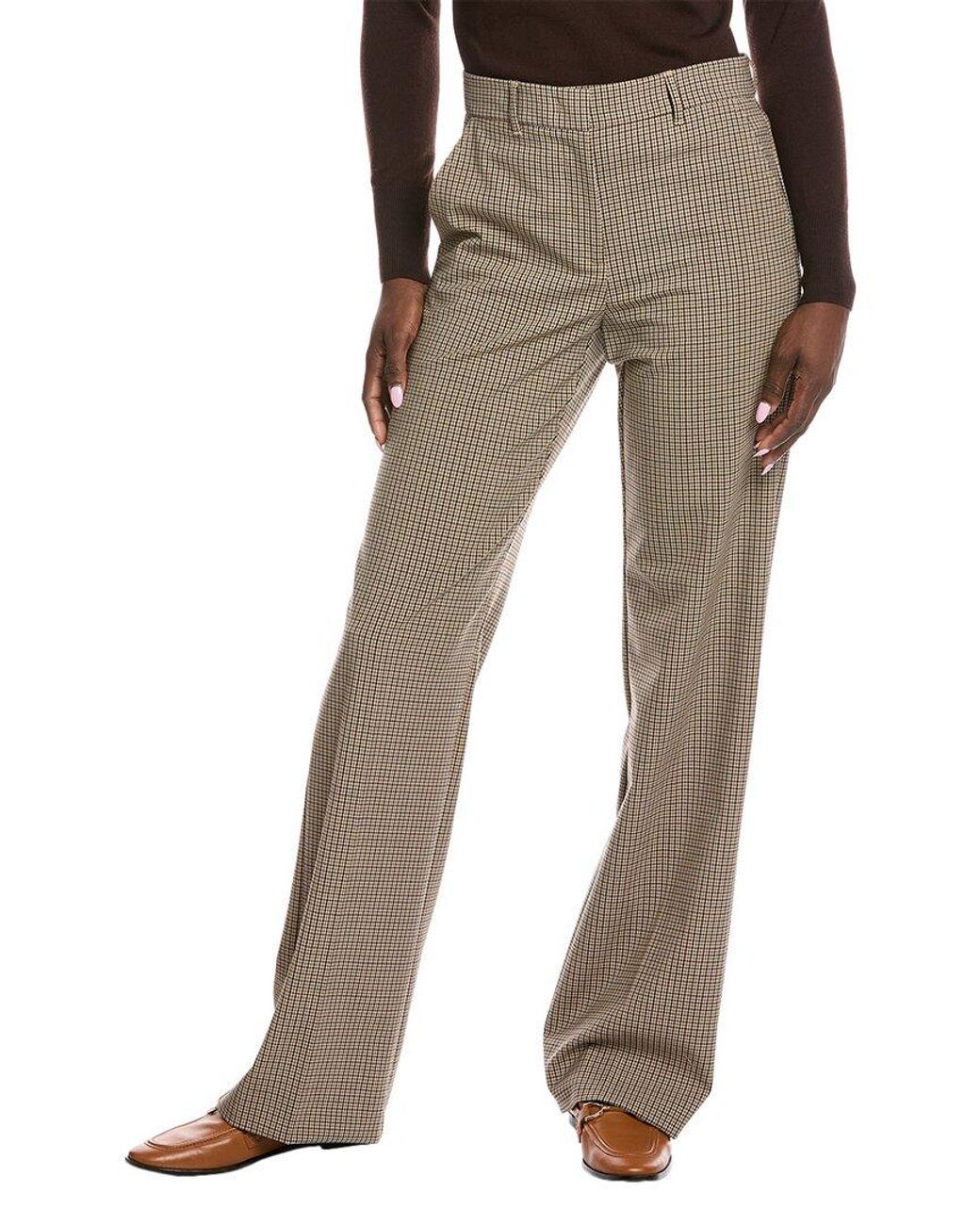 Marella Natural Clarion Wool-Blend Trouser