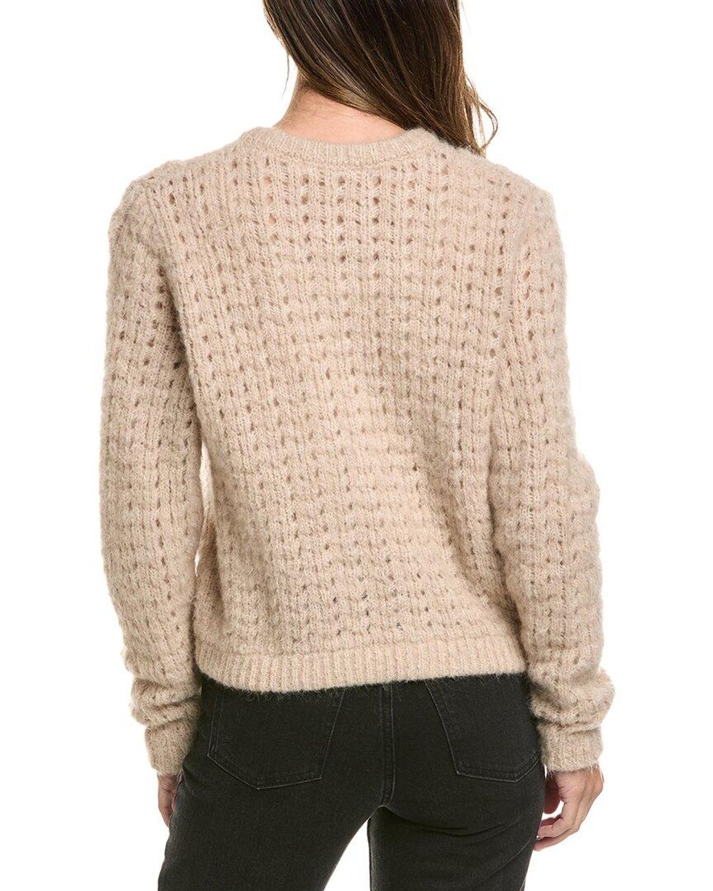 FRAME Natural The Plush Alpaca-Blend Cardigan