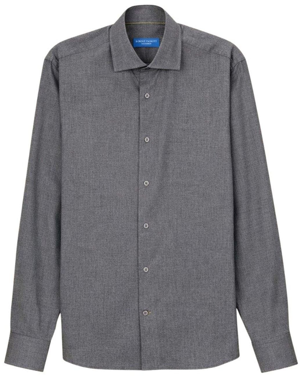 Robert Talbott Gray Reynolds Ultra Light Weight Brushed Shirt for men