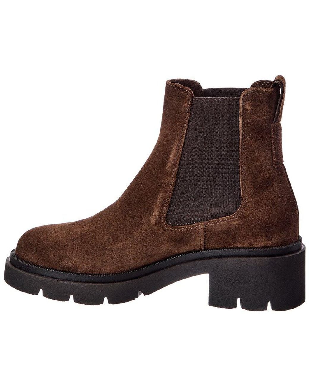 La Canadienne Brown Waren Suede Bootie