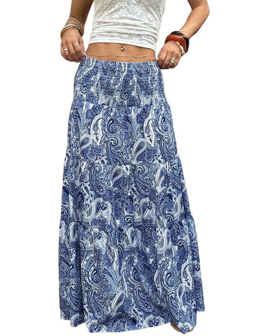 Kayla Paris Blue Skirt