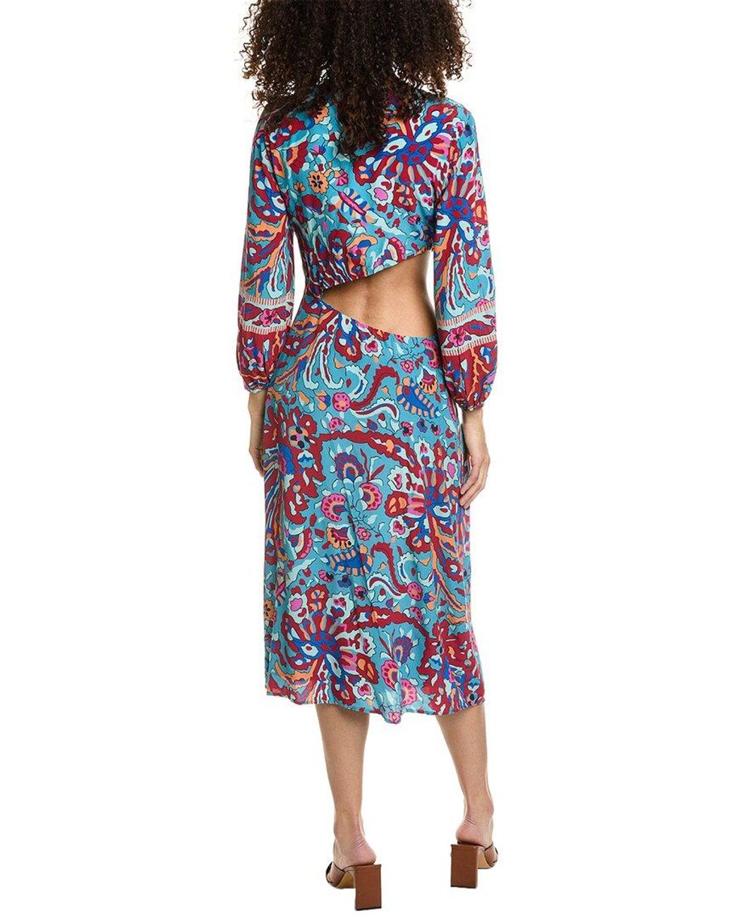 Ba&sh Blue Midi Dress