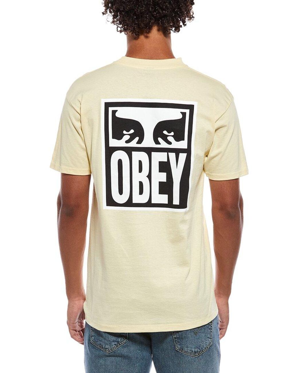 Obey Natural T-Shirt for men