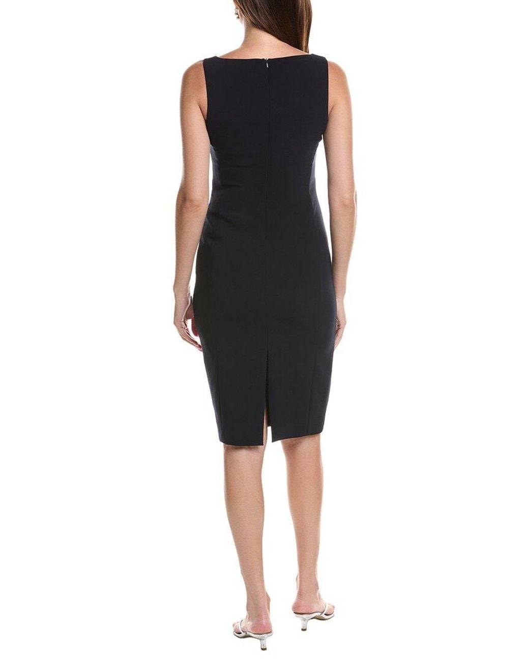 Max Mara Black Alfiere Mini Dress