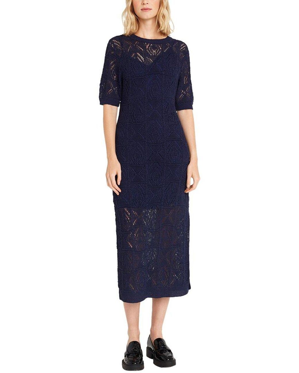 Luxely Blue Midi Dress