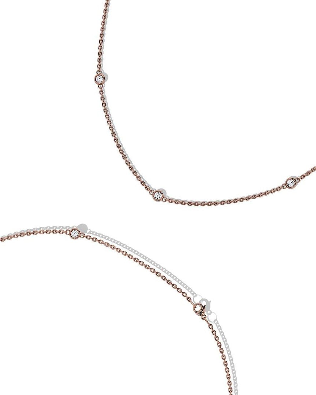 Diamond Select Cuts White 14K Station 1.00 Ct. Tw. Diamond Necklace