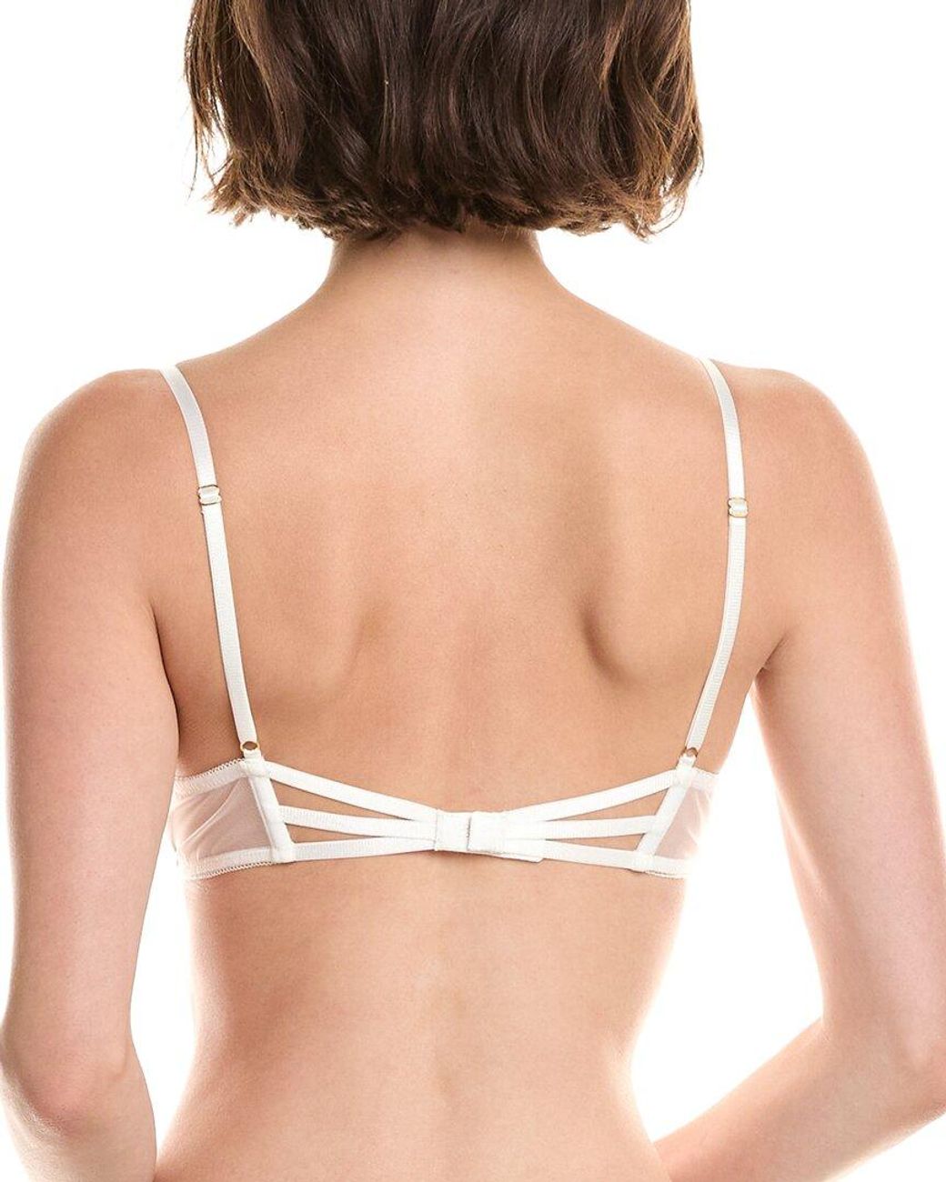 Kiki de Montparnasse Brown Lola Demi Bra