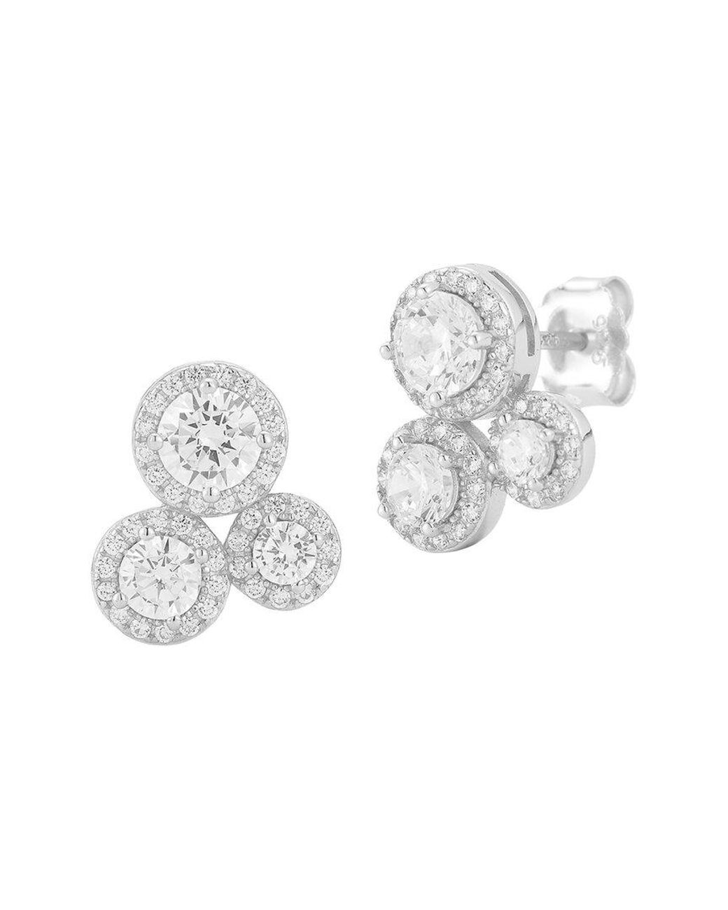 Glaze Jewelry White Cz Earrings