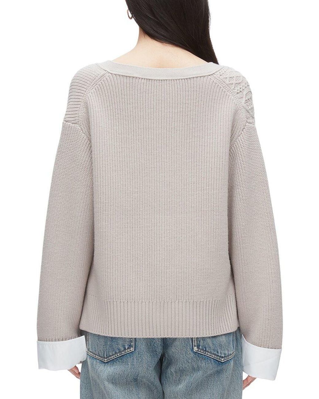 3.1 Phillip Lim Gray Sweater