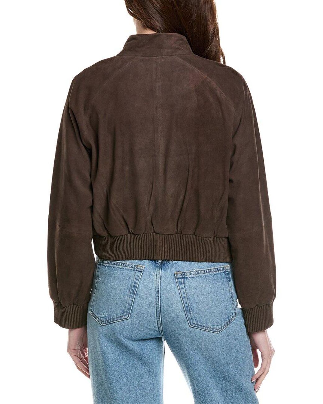 Walter Baker Brown Bowie Suede Jacket