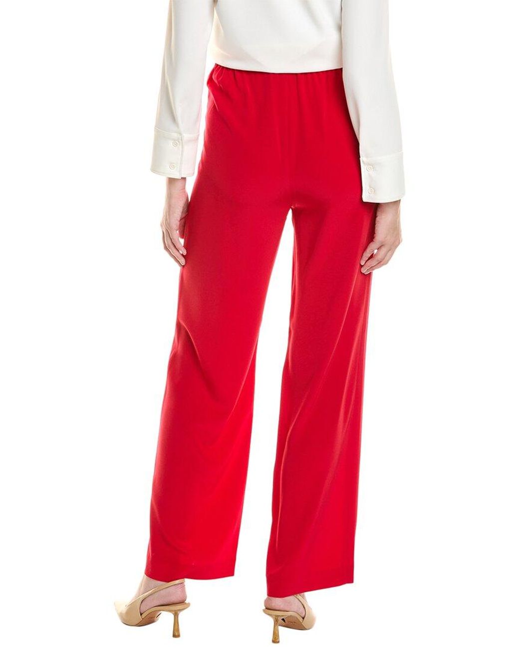St. John Red Pant
