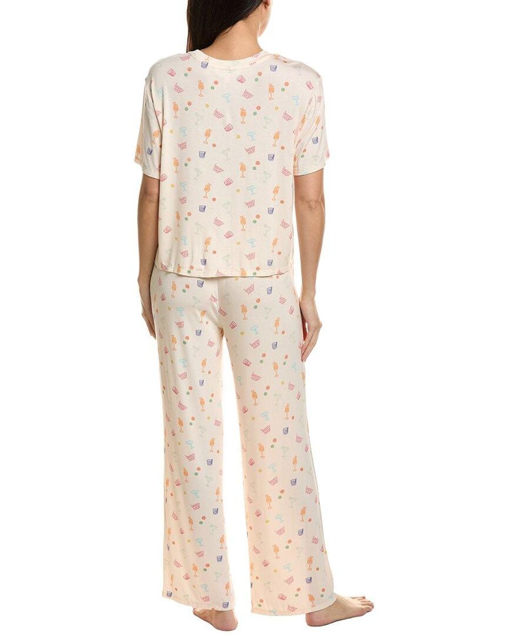 Honeydew Intimates Natural 2Pc All American Jersey Pajama Set