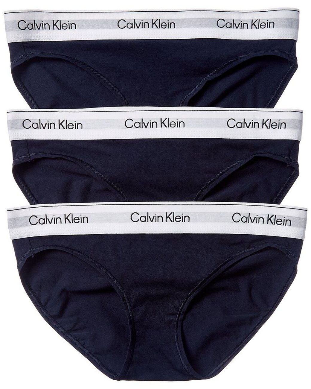 Calvin Klein Blue 3Pk Icon Bikini