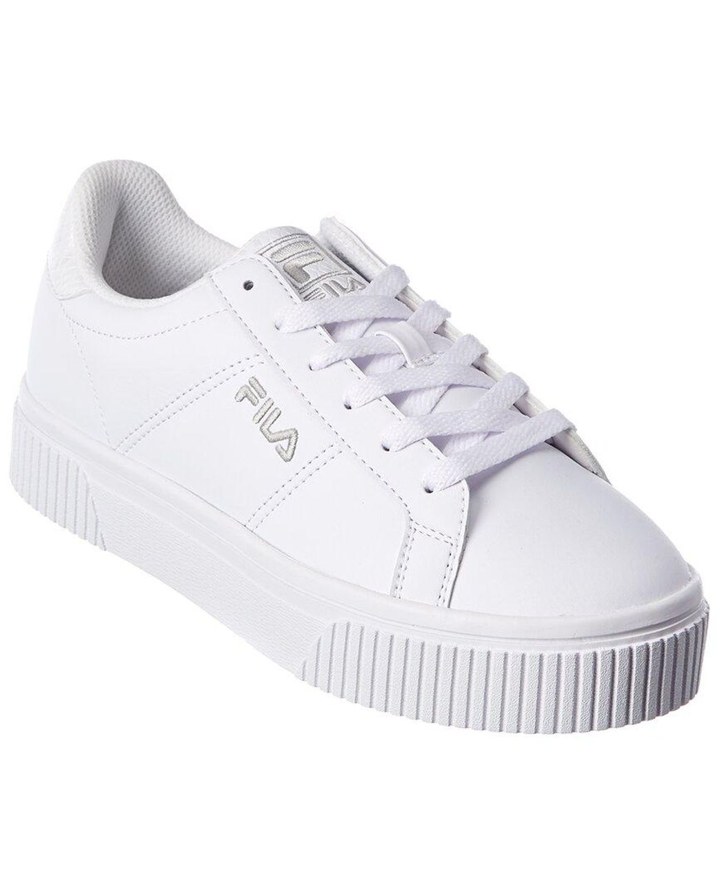 Fila Panache Snake Leather Sneaker in White | Lyst