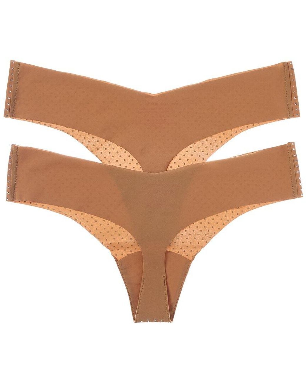 Commando Natural 2Pk Party Starter Thong