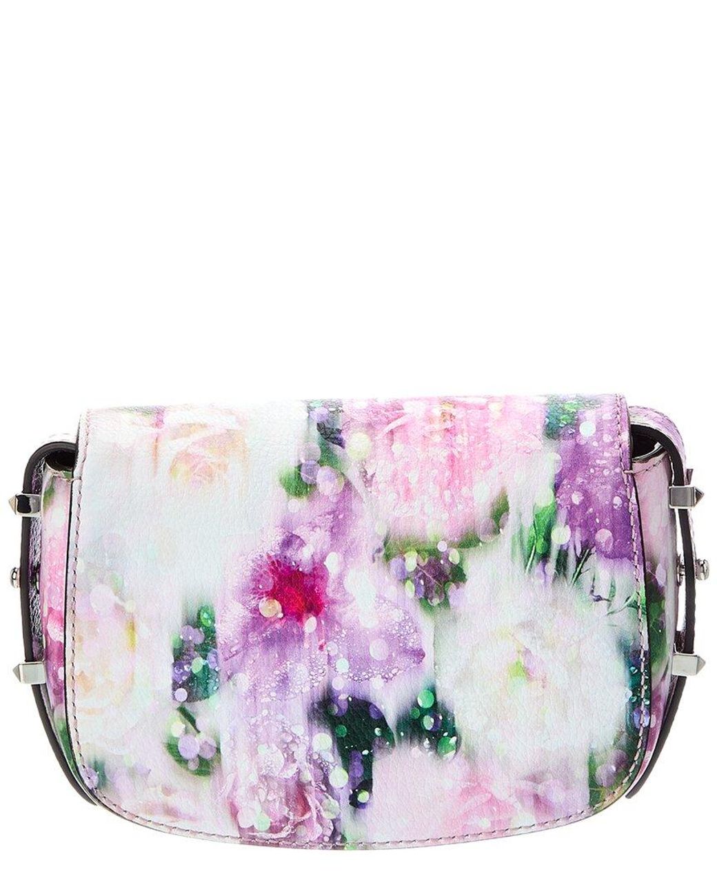 Jimmy Choo Pink Varenne Leather Satchel