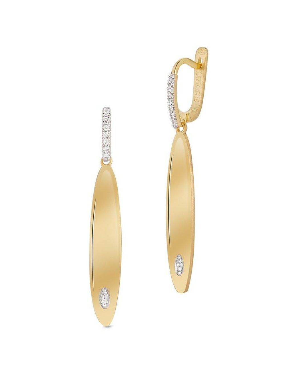 Reiss White 14K 0.15 Ct. Tw. Diamond Earrings