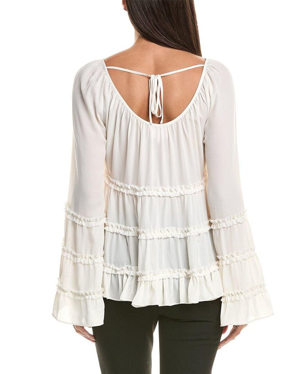 Cinq À Sept White Sunnina Top