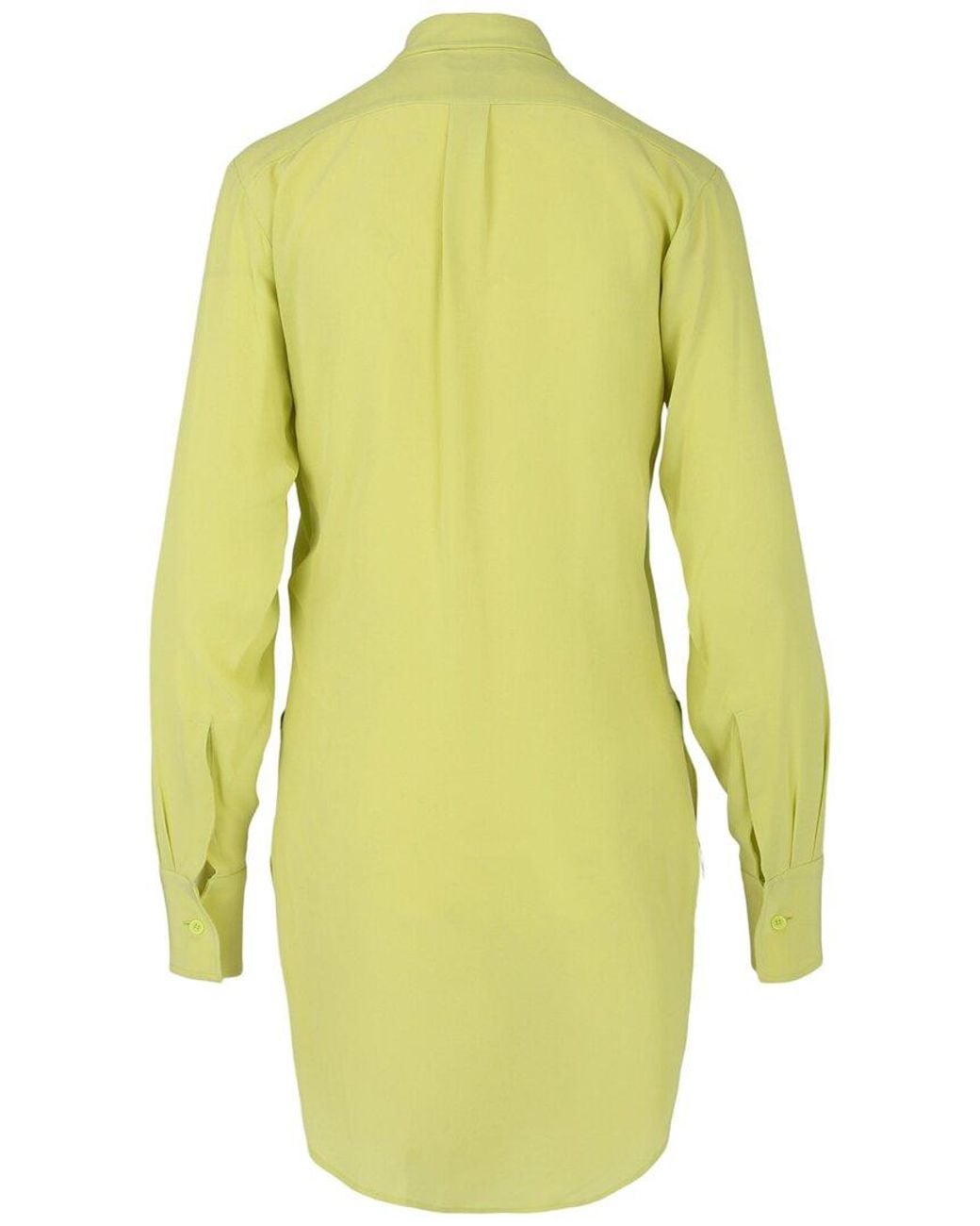 Bottega Veneta Yellow Silk Top