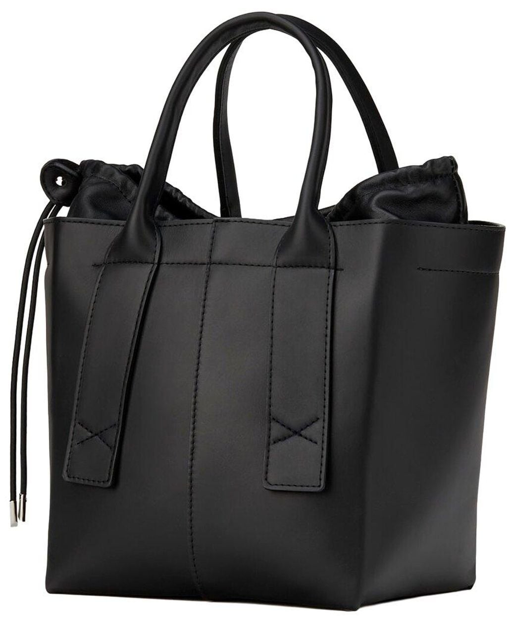 Agl Attilio Giusti Leombruni Black Trecy Leather Tote