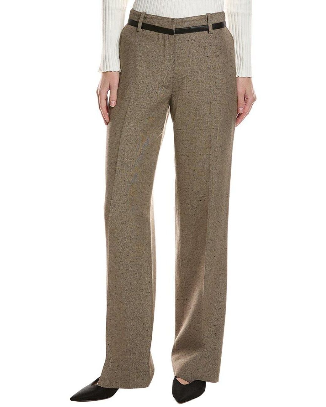 Proenza Schouler Natural Aiden Linen-Blend Pant