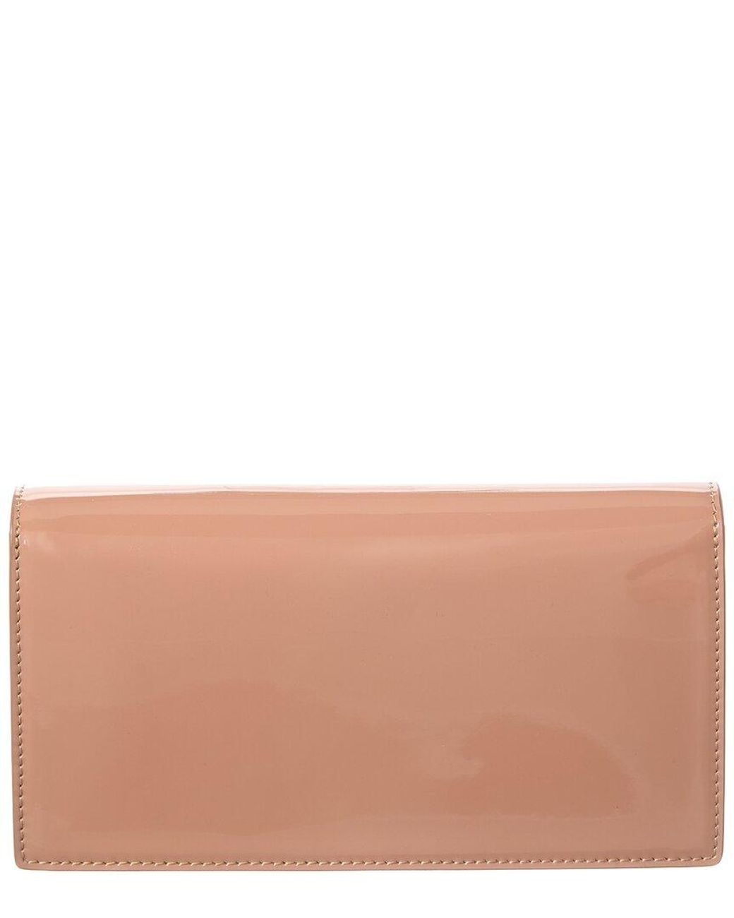 Christian Louboutin Natural Bettina Patent Clutch