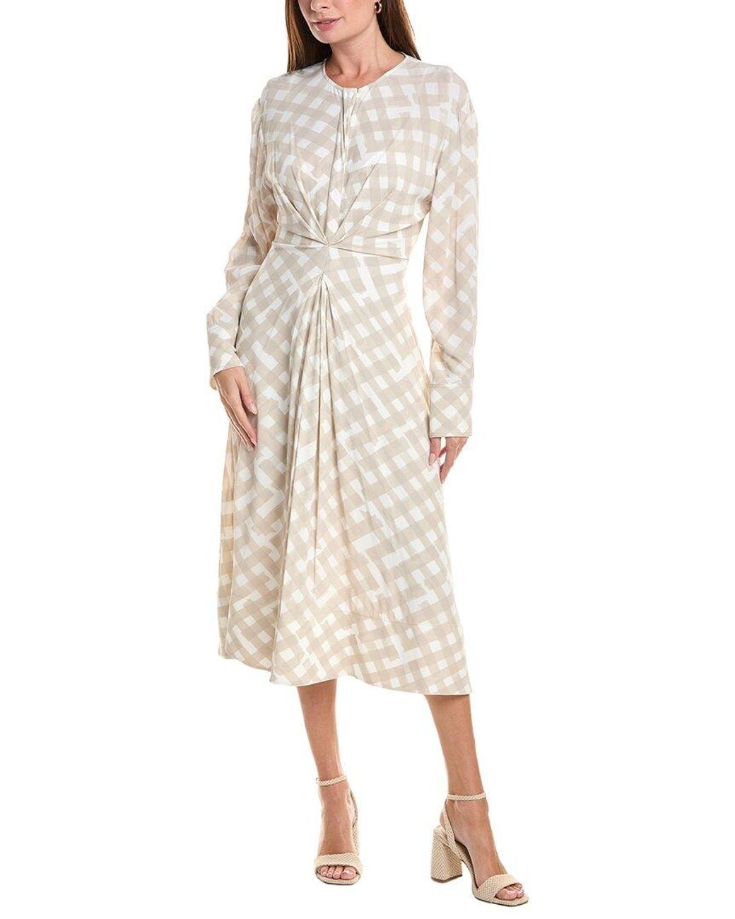 Proenza Schouler Natural Keria Midi Dress