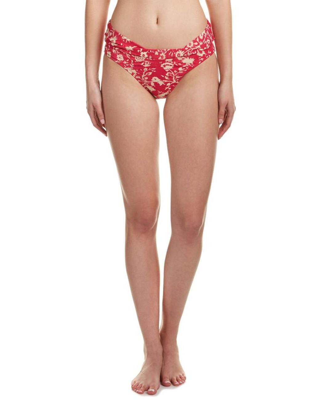 Robin Piccone Red Twist Bottom