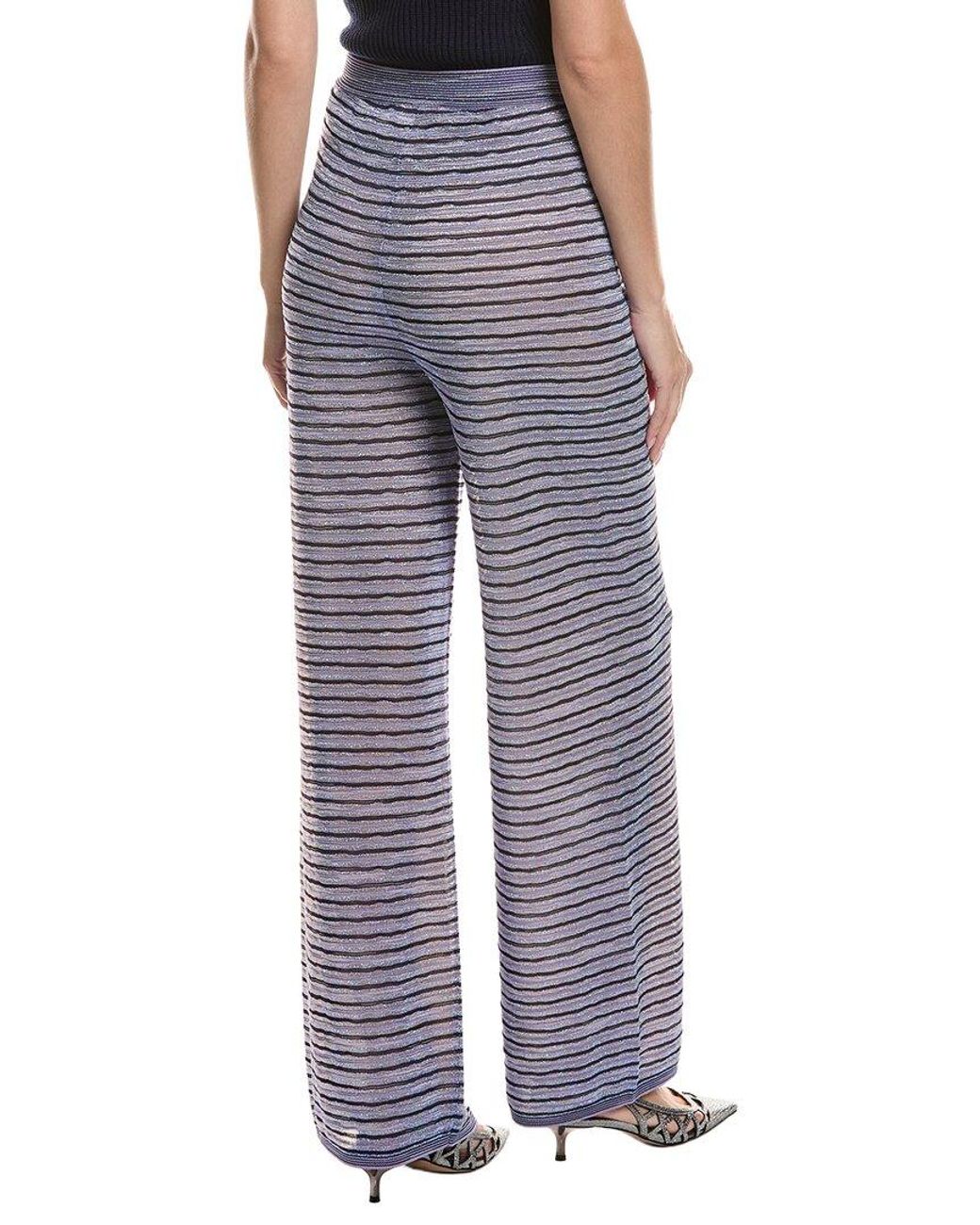 Missoni Purple Palazzo Pant