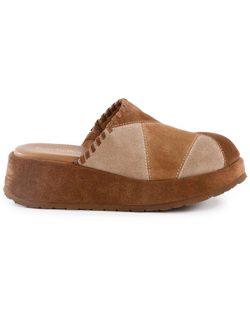 Seychelles Brown Whammy Suede Clog
