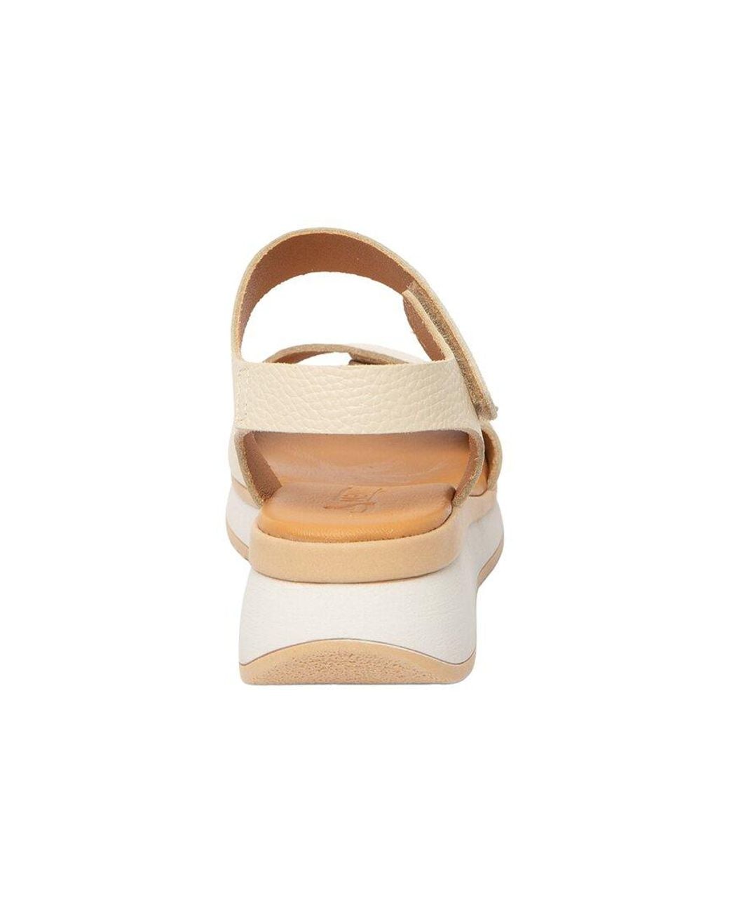 Menina Step Metallic Napoli Leather Sandal