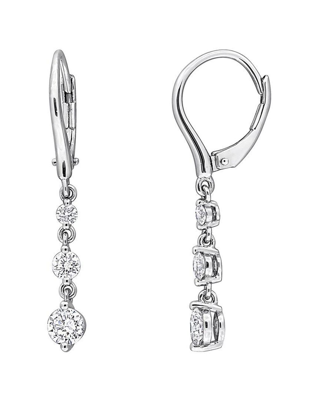 Created Forever White 0.60 Ct. Tw. Lab-Grown Diamond Drop Earrings