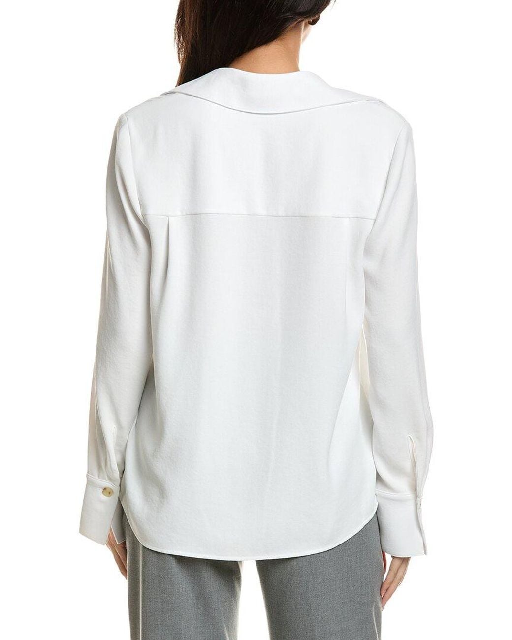 Vince White Blouse