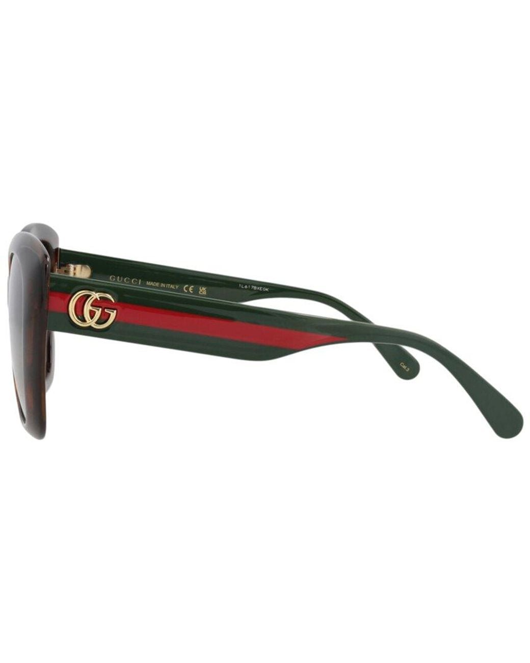 Gucci Brown 53Mm Sunglasses