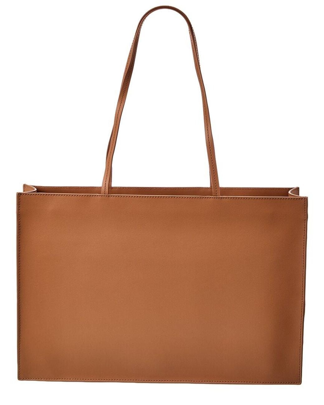Vince Brown Adina Leather Tote