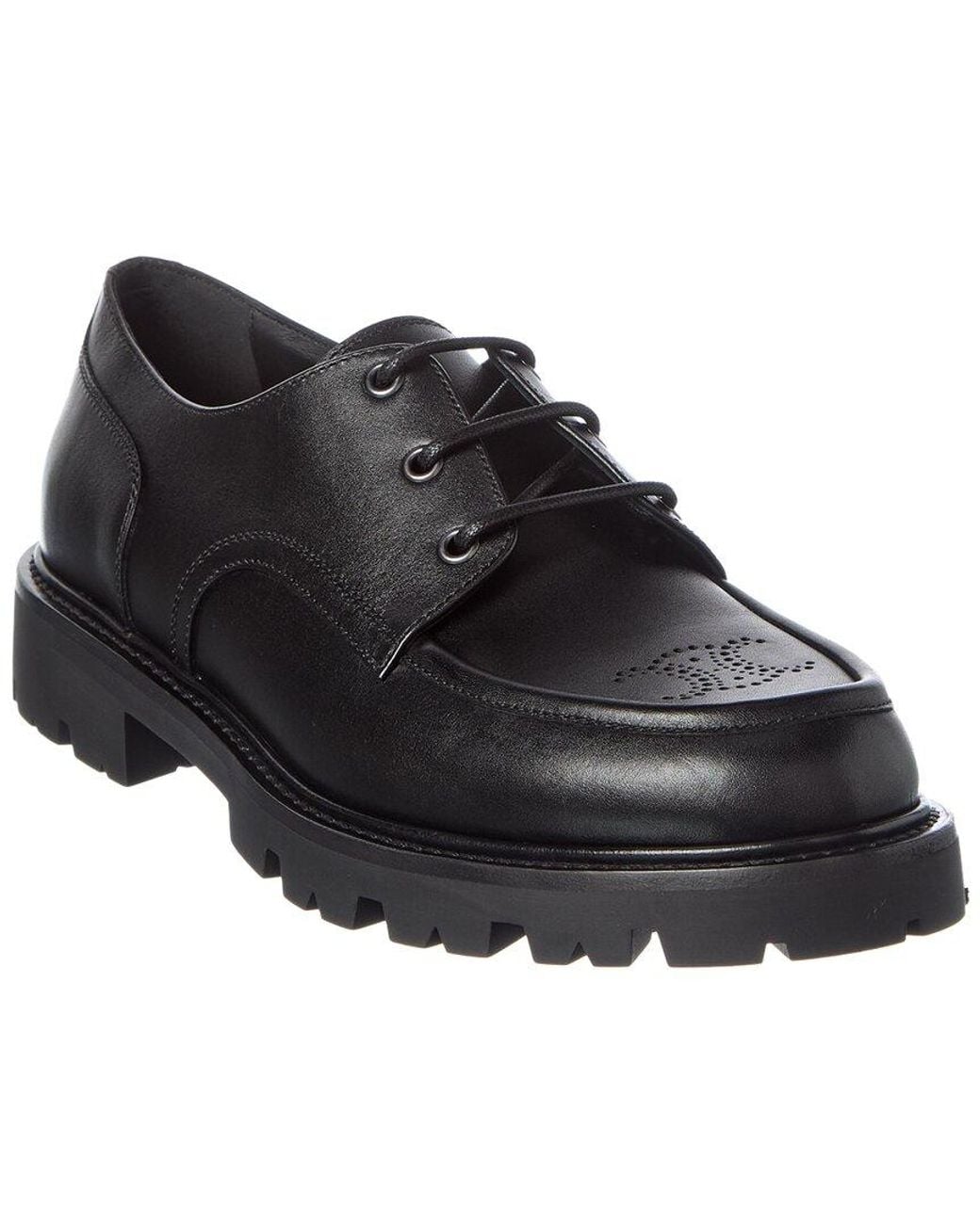 Céline Black Margaret Leather Loafer for men