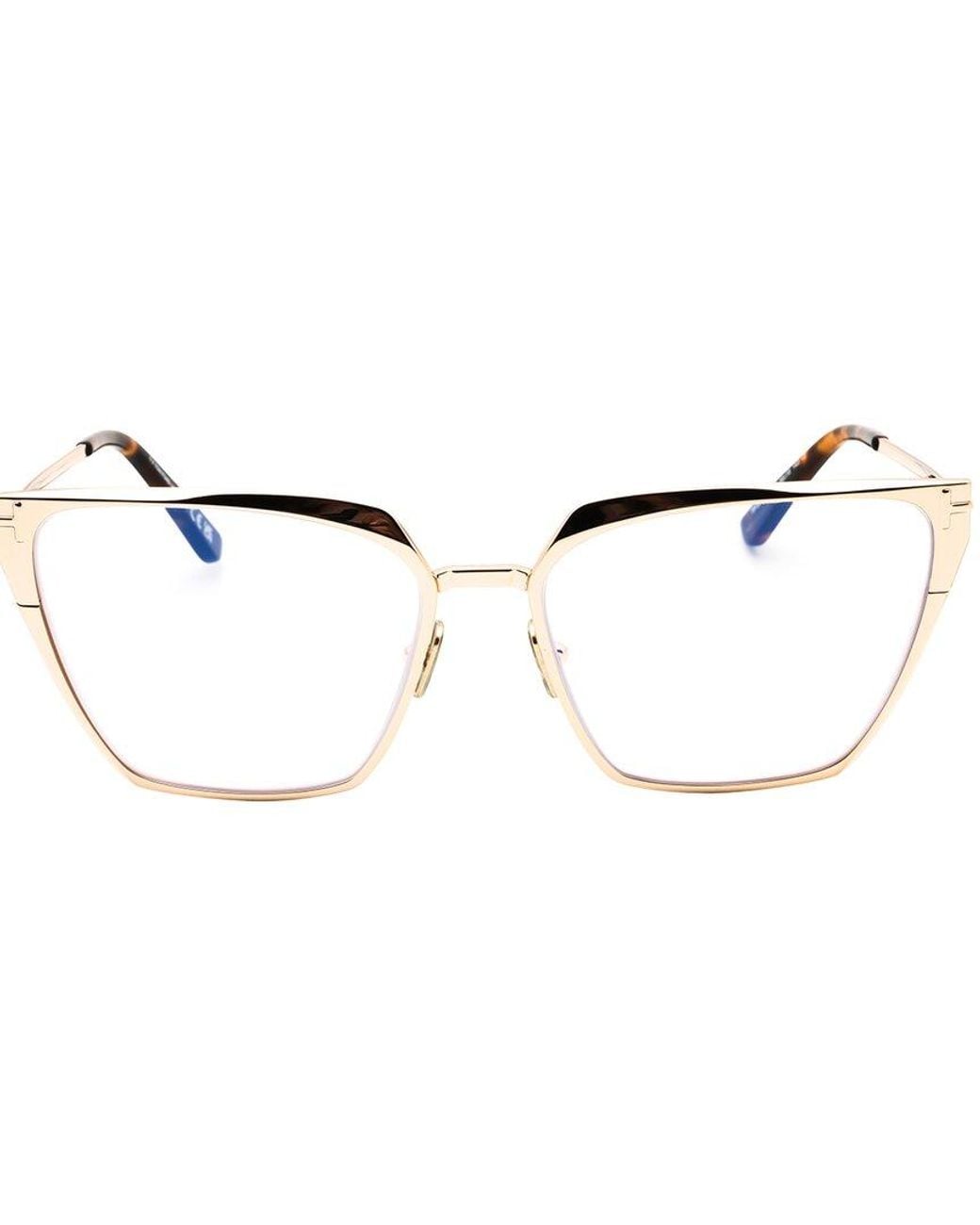 Tom Ford White 56Mm Optical Frames