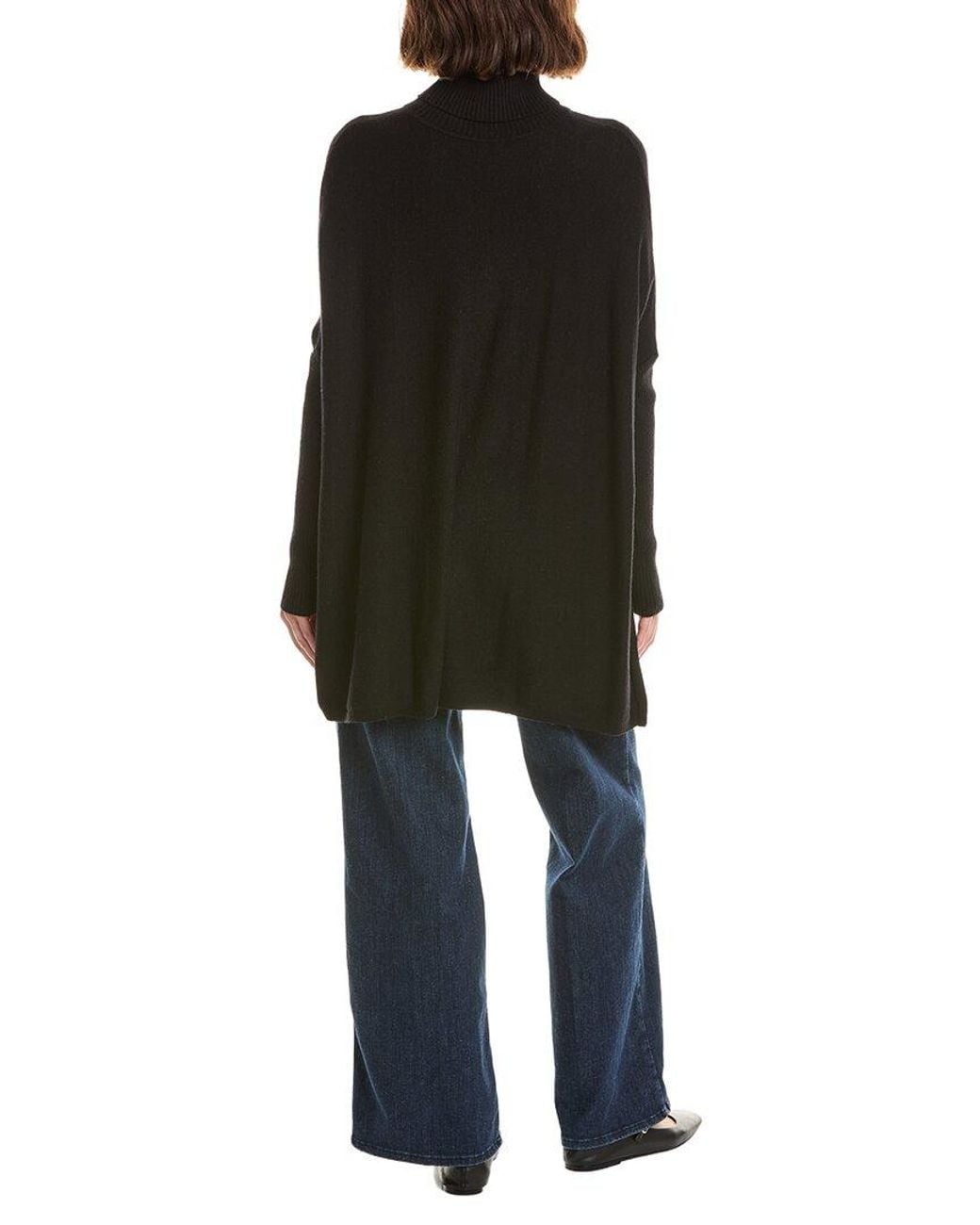 Joseph A Black Turtleneck Sweater
