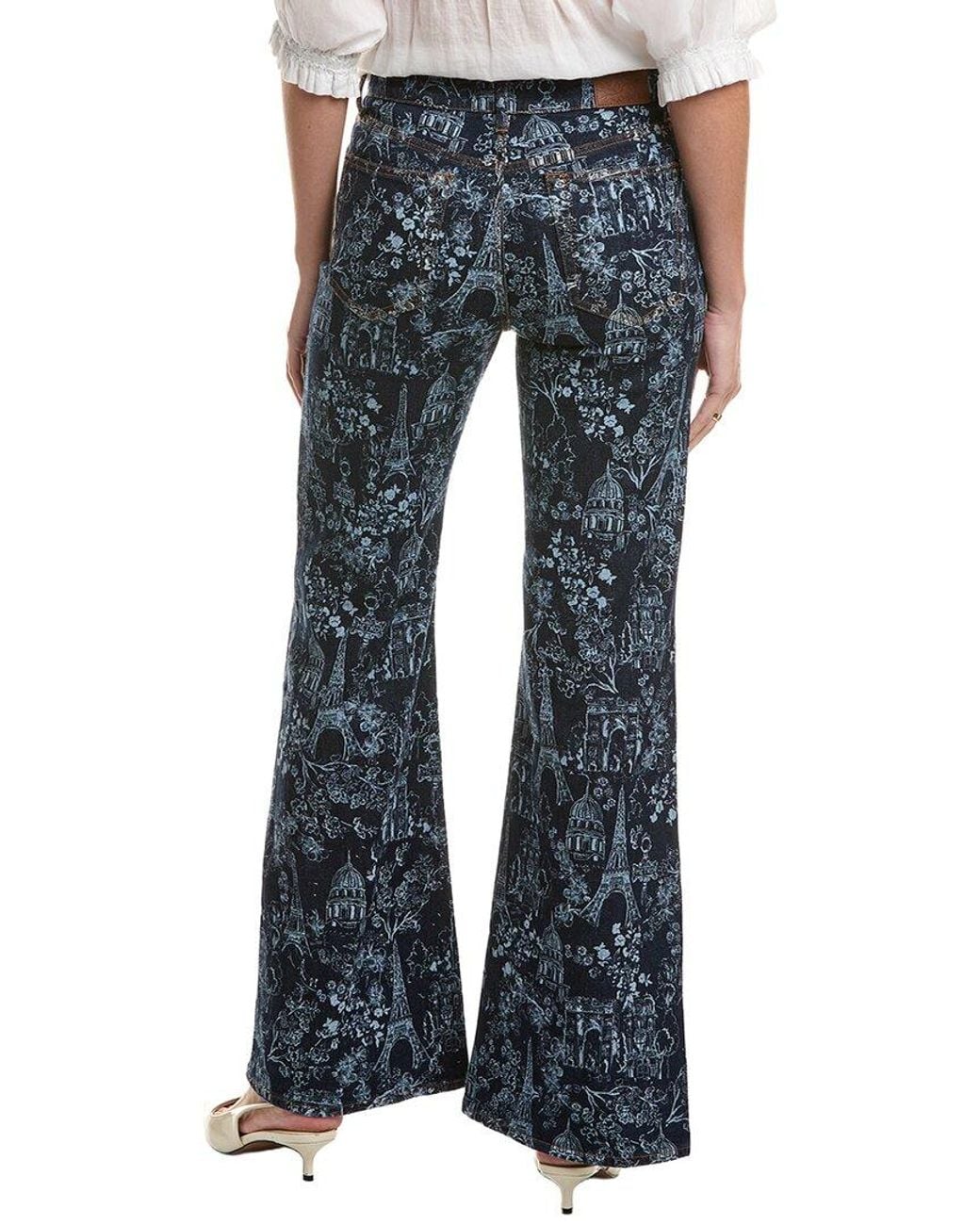 Johnny Was Blue The Straight Flare Jean