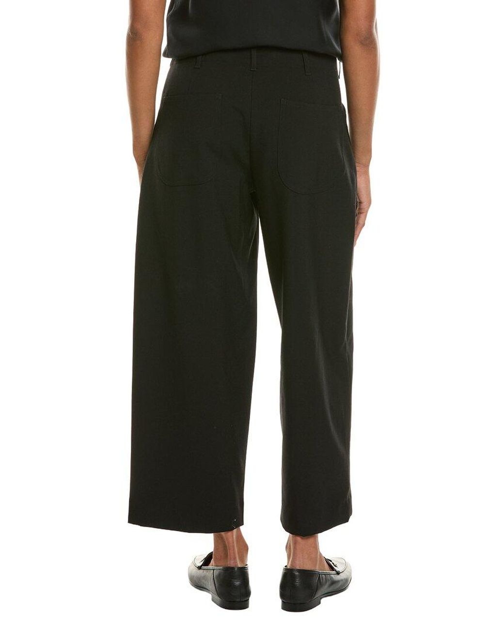 Rag & Bone Black Banks Wool-Blend Pant