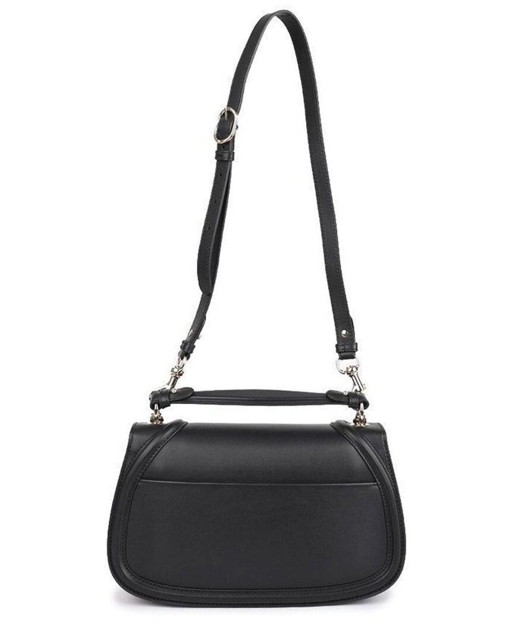 Gucci Black Calfskin Blondi Medium Top Handle Bag (Authentic Pre-Loved)