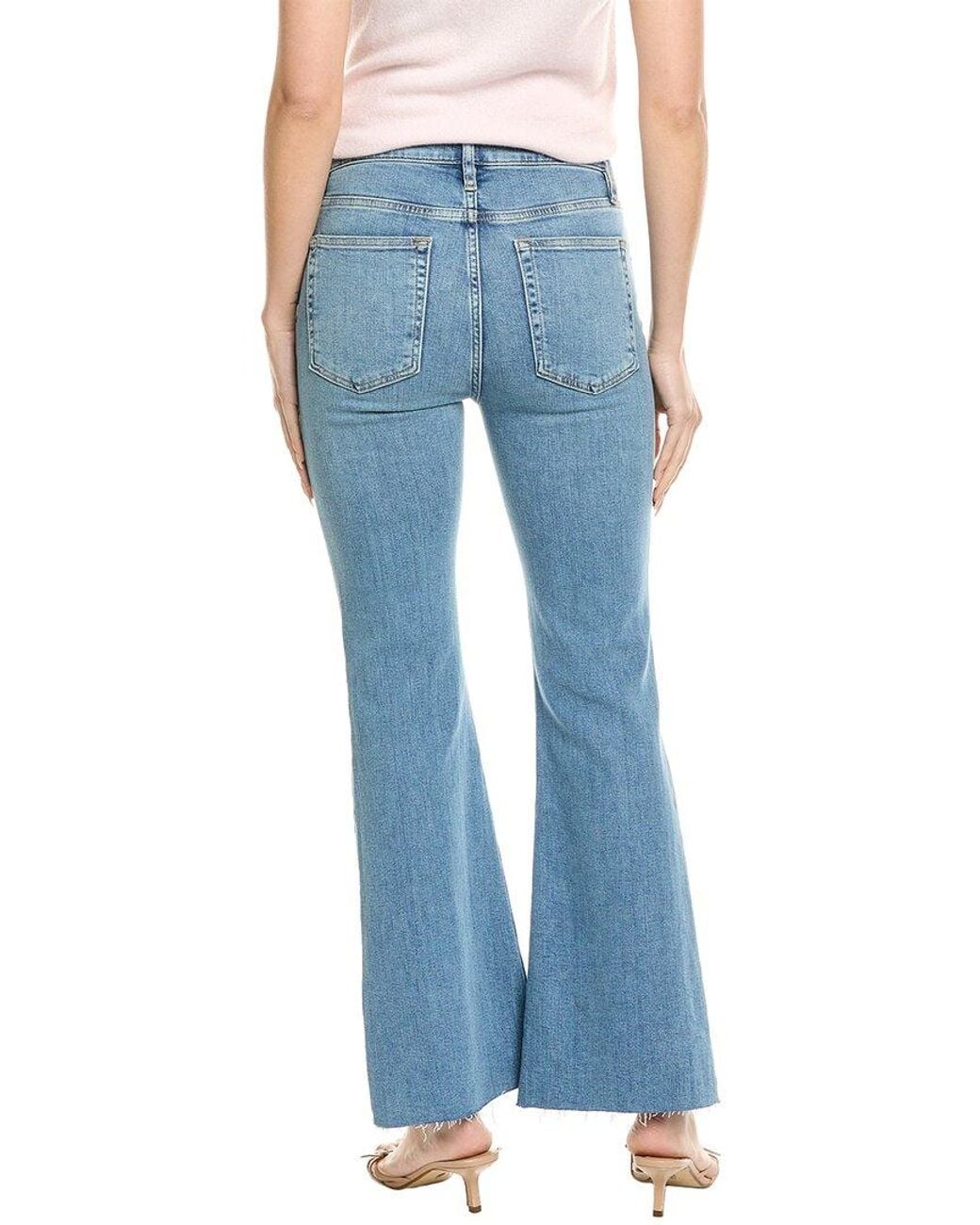 FRAME Blue Le Easy Whimsy Flare Jean
