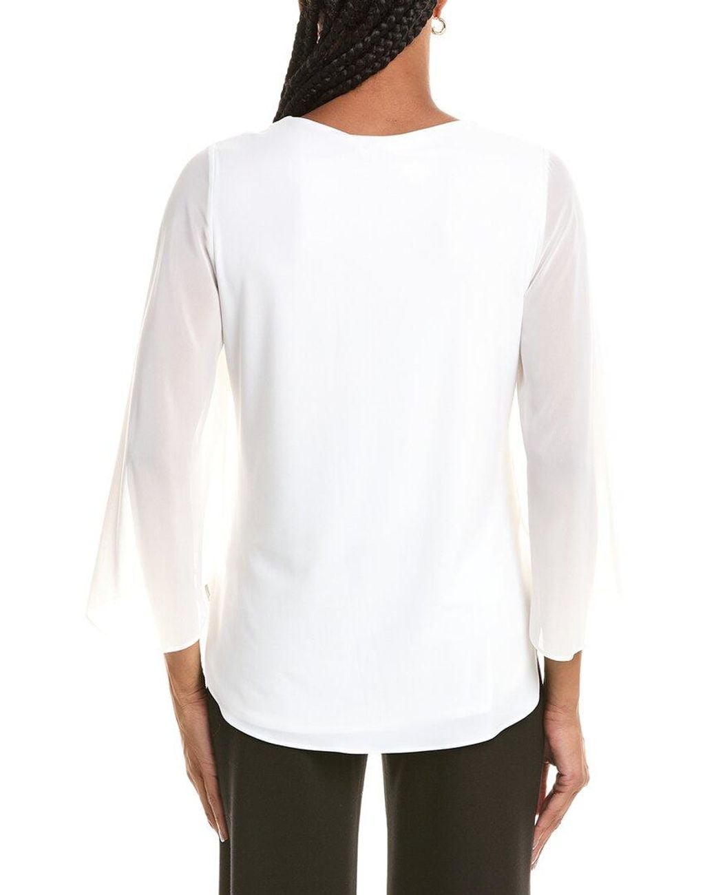 Joseph Ribkoff White Blouse