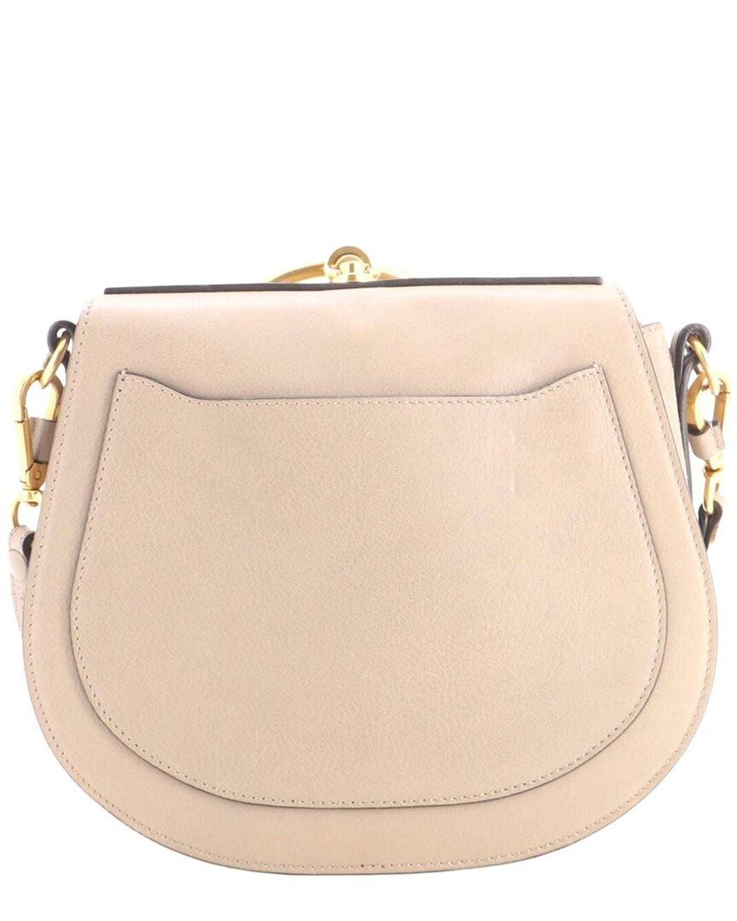 Chloé Natural Leather Nile Crossbody Medium (Authentic Pre-Loved)