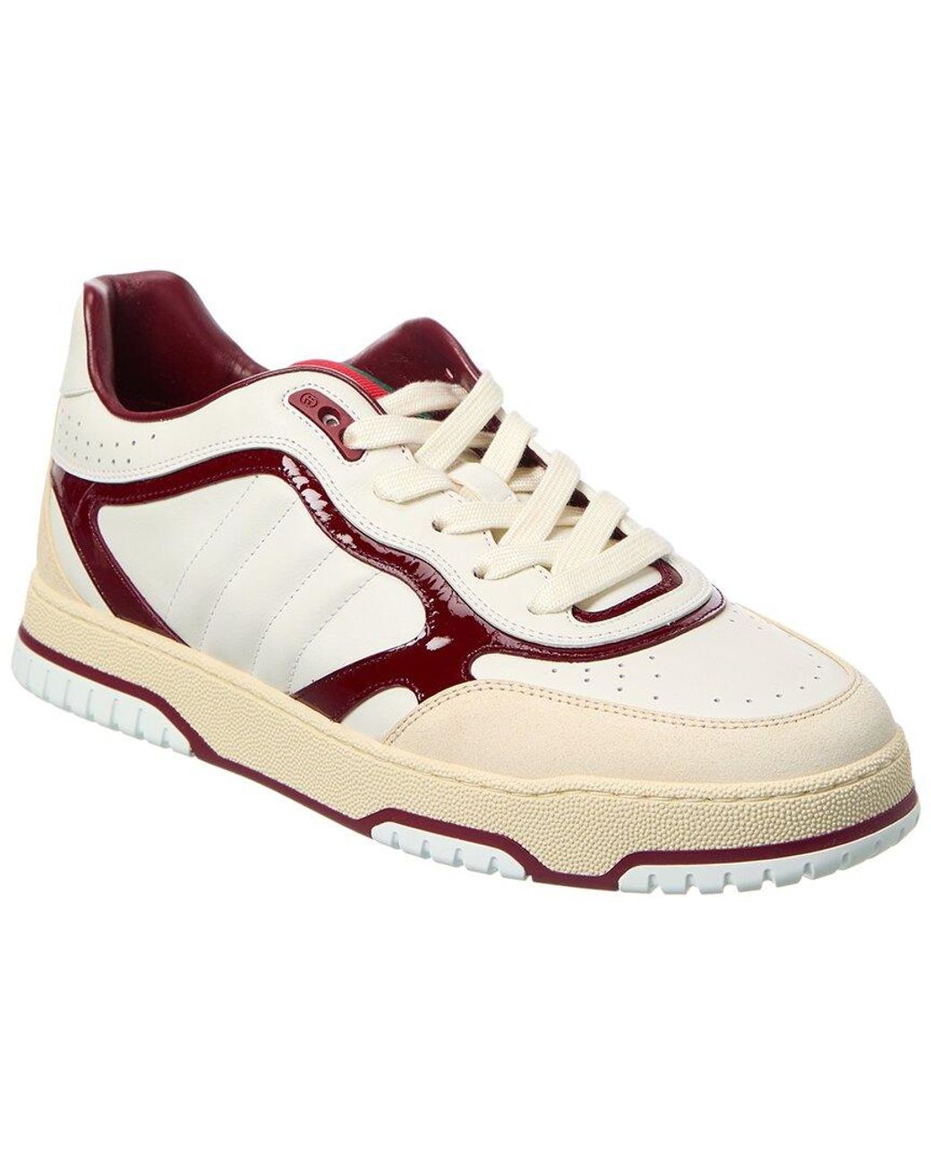 Gucci White Sports Shoes With Logo for men