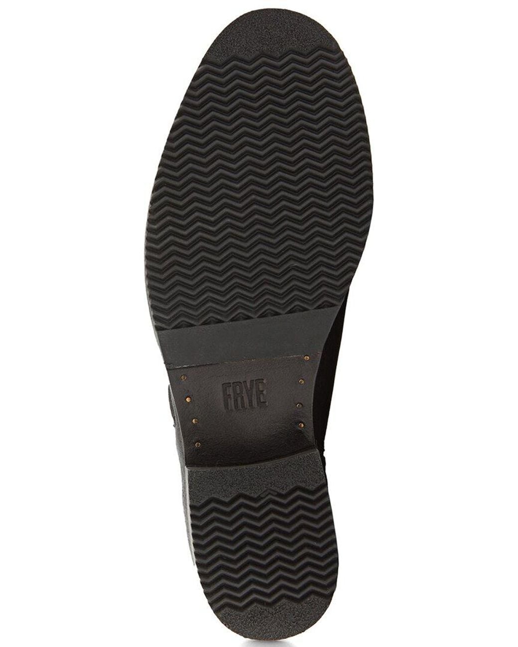 Frye Black Madison Moto Leather Boot