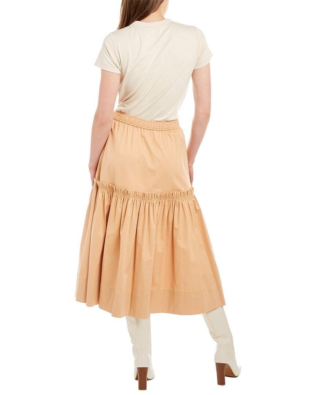 A.L.C. Multicolor Louisa Midi Skirt