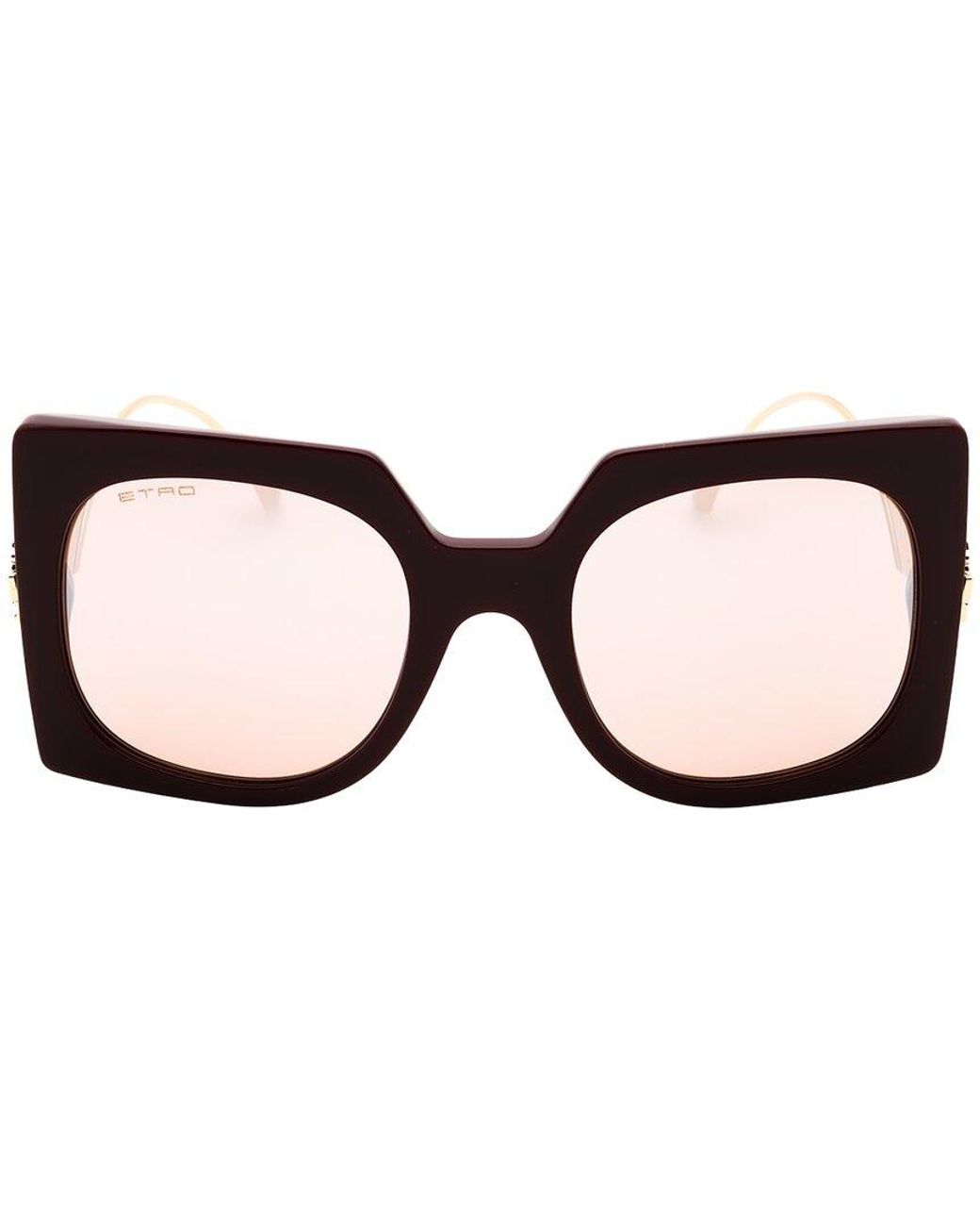 Etro Black 54Mm Sunglasses